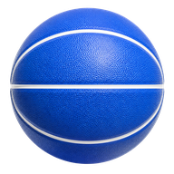Balón de basquetbol azul 3D